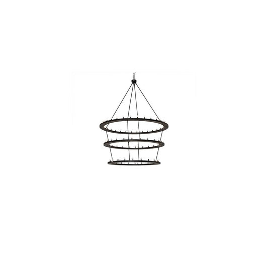 Loxley 76 Light 80" Wide Taper Candle Ring Chandelier