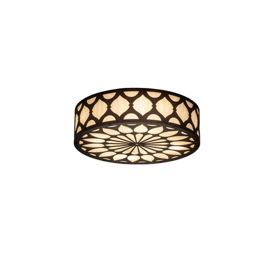 Lorea 4 Light 22" Wide Semi-Flush Drum Ceiling Fixture