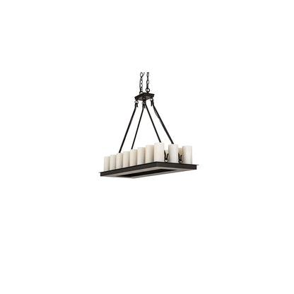 Long Loxley 18 Light 15" Wide Linear Chandelier