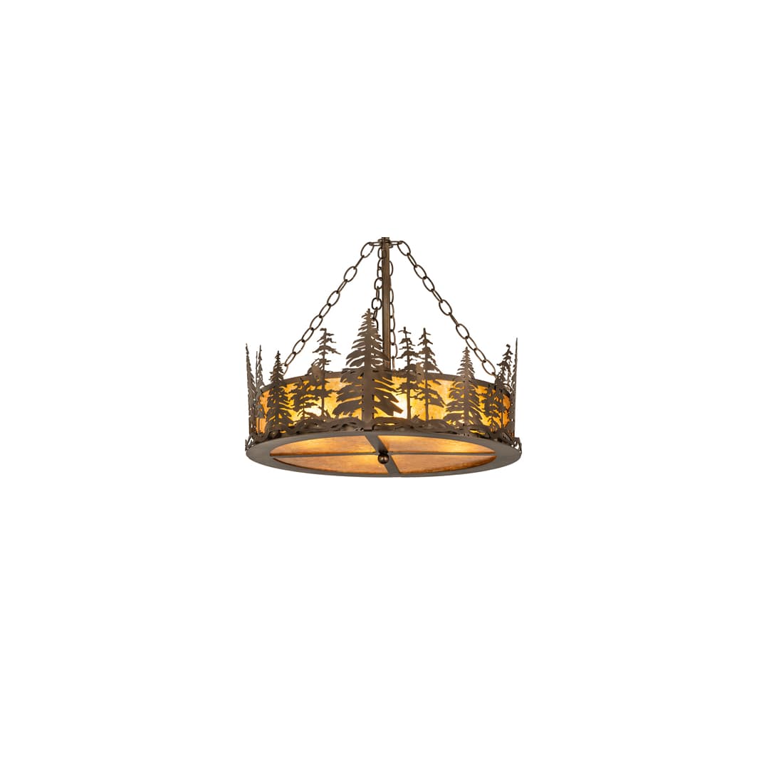 4 Light 23" Wide Pendant