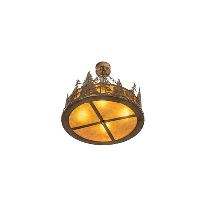 4 Light 23" Wide Pendant
