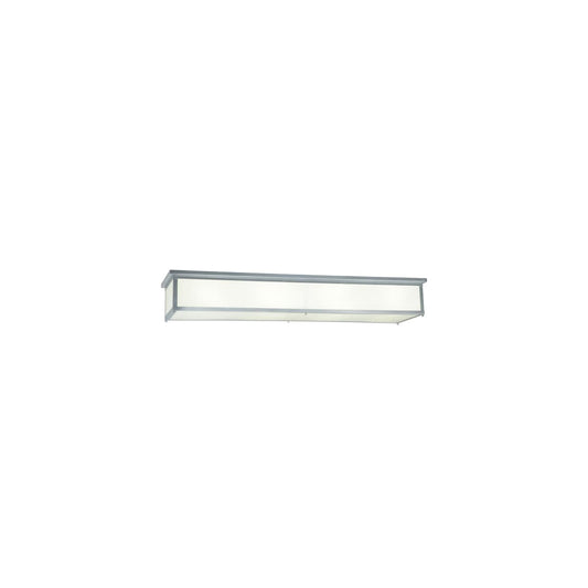 Lumina 8 Light 72" Wide Flush Mount Ceiling Fixture - Sparkle Silver Finish - Medium Bulb Base