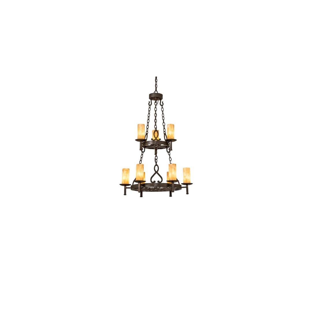 Newcastle 9 Light 31" Wide Ring Chandelier