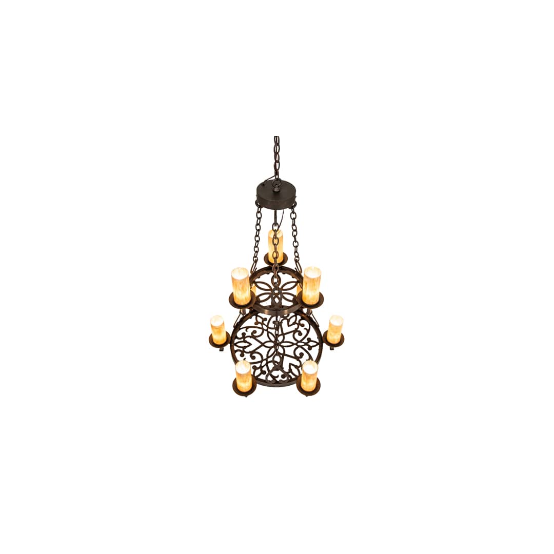 Newcastle 9 Light 31" Wide Ring Chandelier