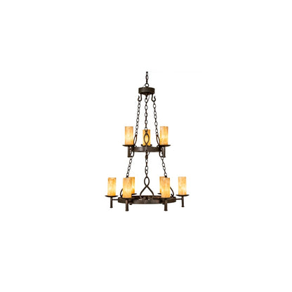 Newcastle 9 Light 31" Wide Ring Chandelier