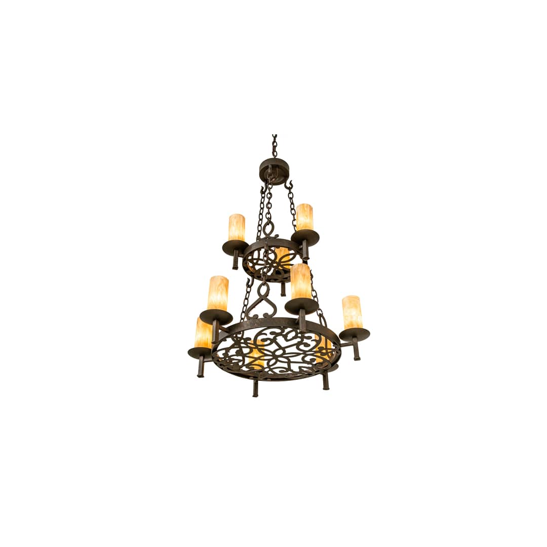 Newcastle 9 Light 31" Wide Ring Chandelier