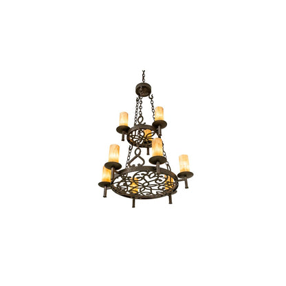 Newcastle 9 Light 31" Wide Ring Chandelier