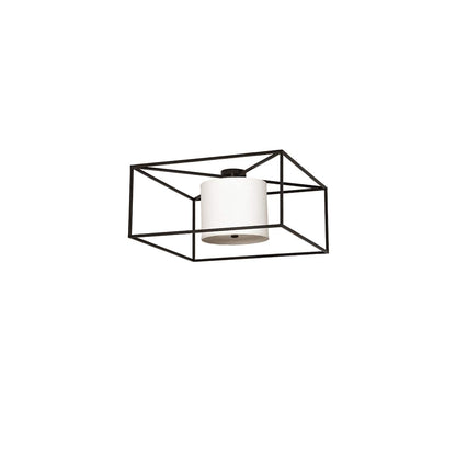 Kitzi 2 Light 43" Wide Semi-Flush Square Ceiling Fixture