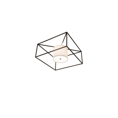 Kitzi 2 Light 43" Wide Semi-Flush Square Ceiling Fixture