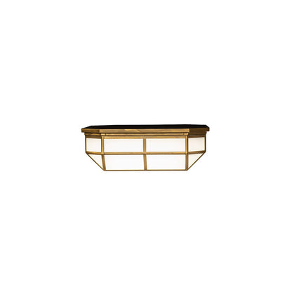 Gibbon 25-1/2" Square LED Flush Mount Ceiling Fixture
