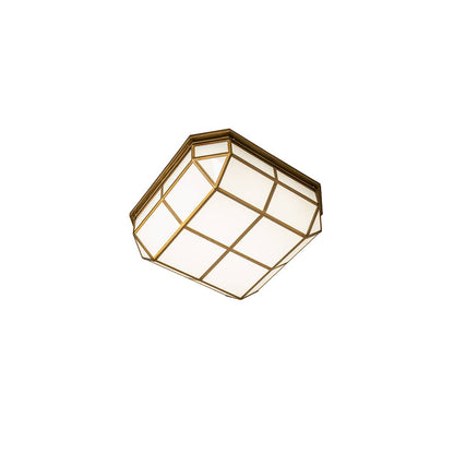 Gibbon 25-1/2" Square LED Flush Mount Ceiling Fixture