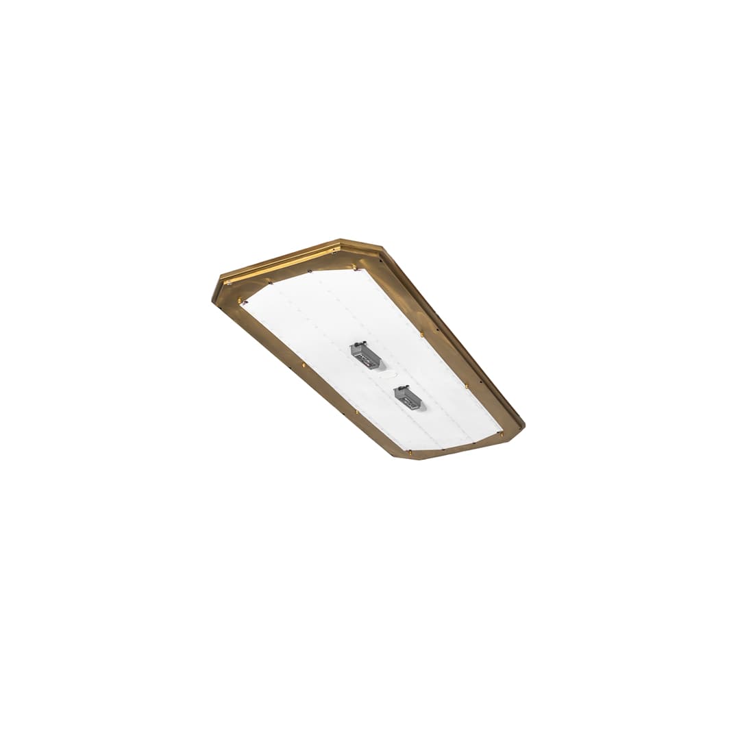 Gibbon 66" Wide LED Flush Mount Ceiling Fixture