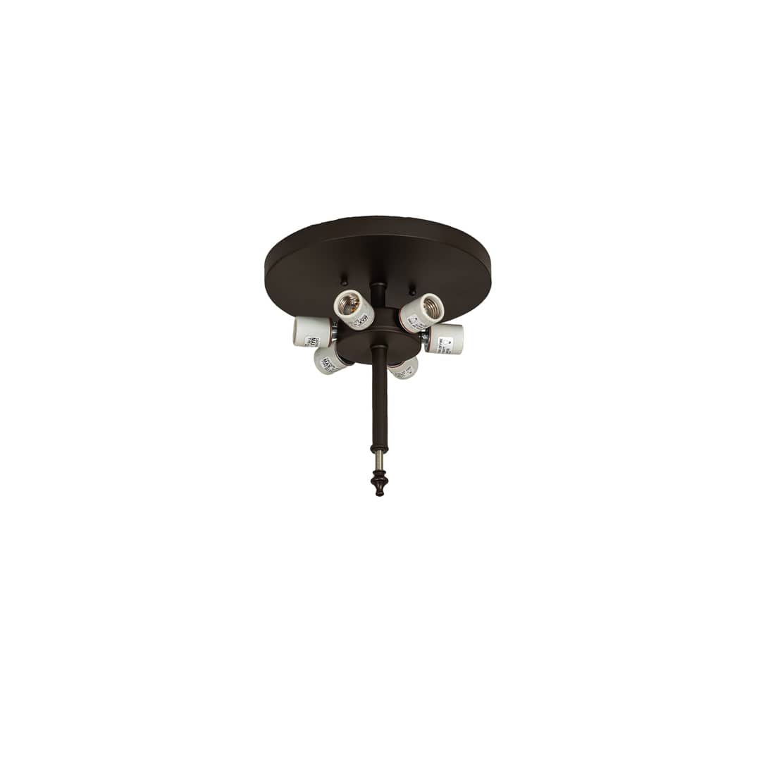 Vincent Honeycomb 6 Light 30" Wide Semi-Flush Bowl Ceiling Fixture