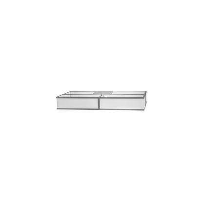 Quadrato 4 Light 48" Wide Semi-Flush Ceiling Fixture