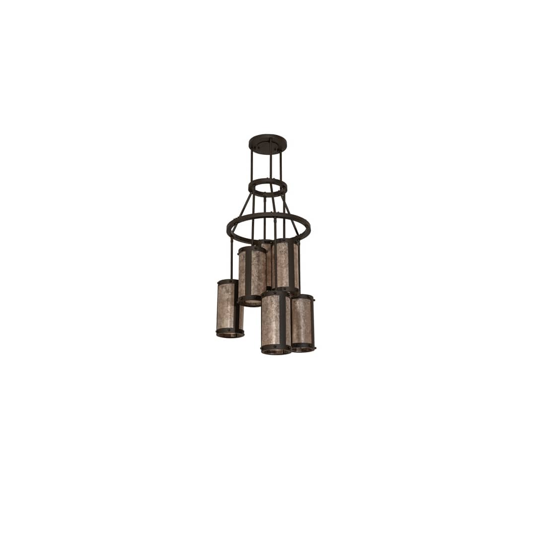 Cartier 6 Light 24" Wide Ring Chandelier