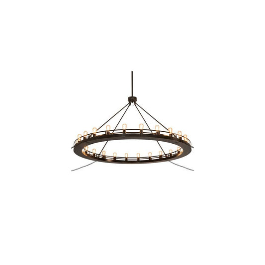 Barbury 24 Light 72" Wide Ring Chandelier
