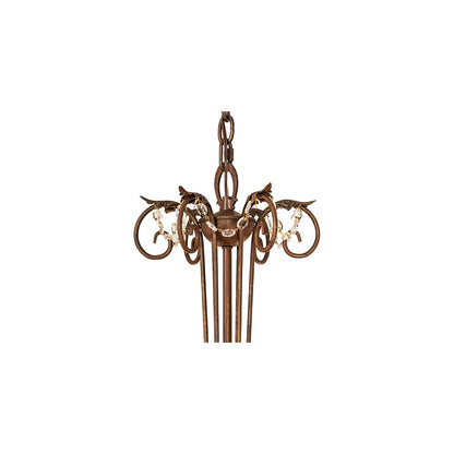 Lindsay 6 Light 26" Wide Crystal Candle Style Chandelier
