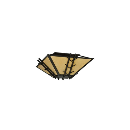 Turk 8 Light 42" Wide Semi-Flush Ceiling Fixture