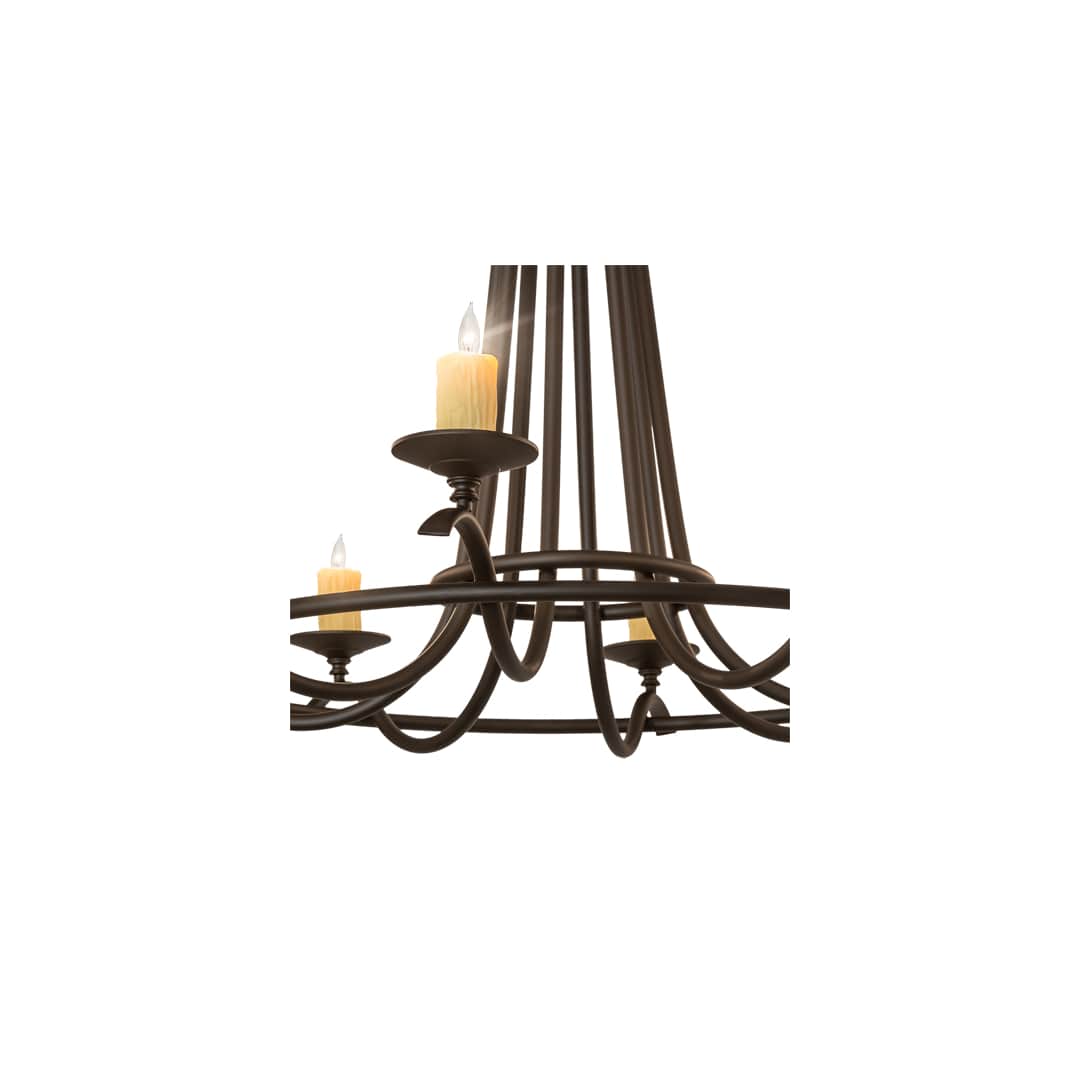 Octavia 8 Light 48" Wide Taper Candle Style Chandelier