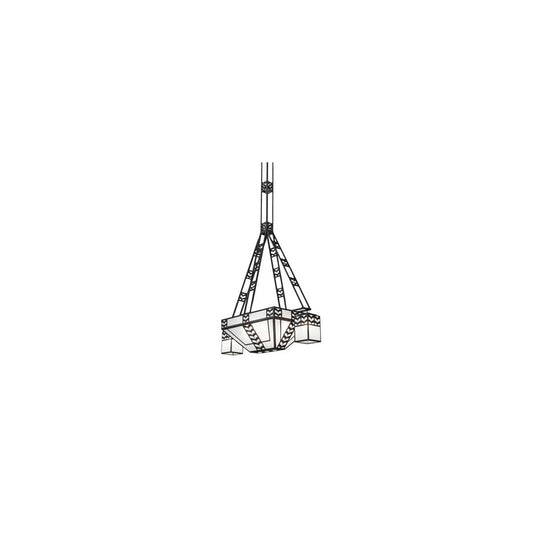 Long Monaca 10 Light 30" Wide Linear Chandelier