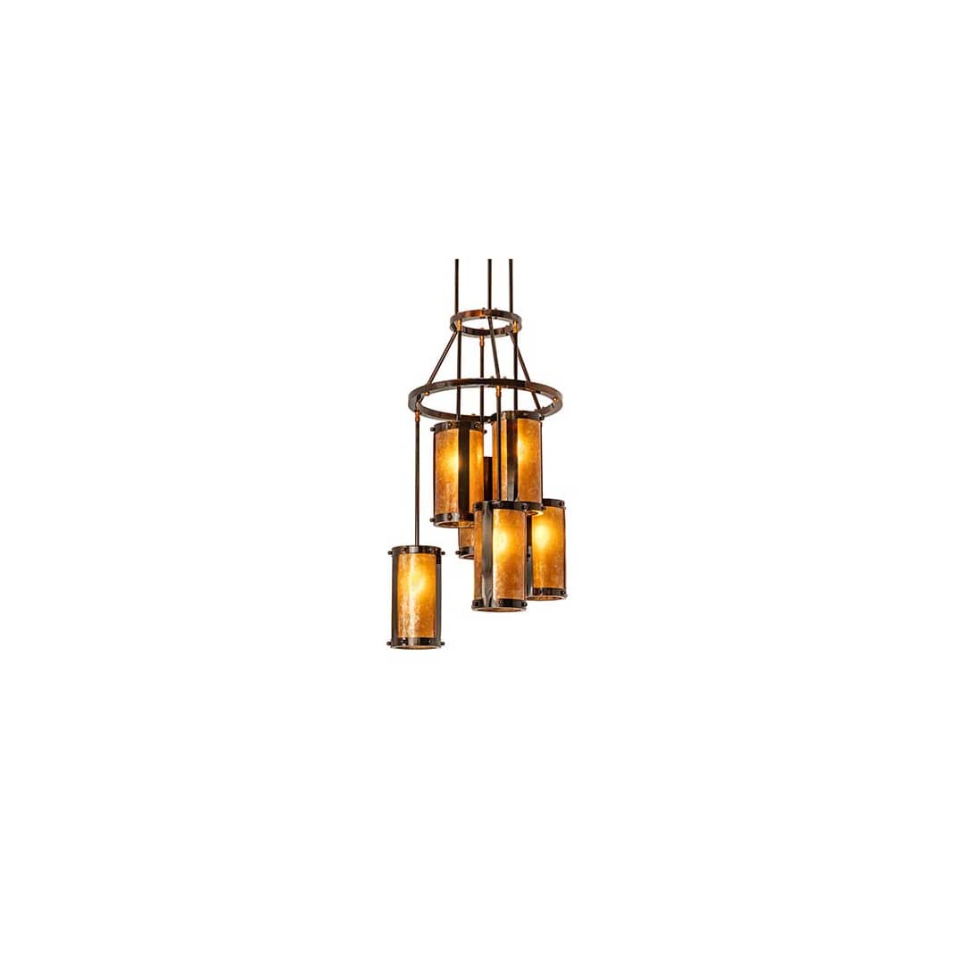 Cartier 6 Light 24" Wide Ring Chandelier