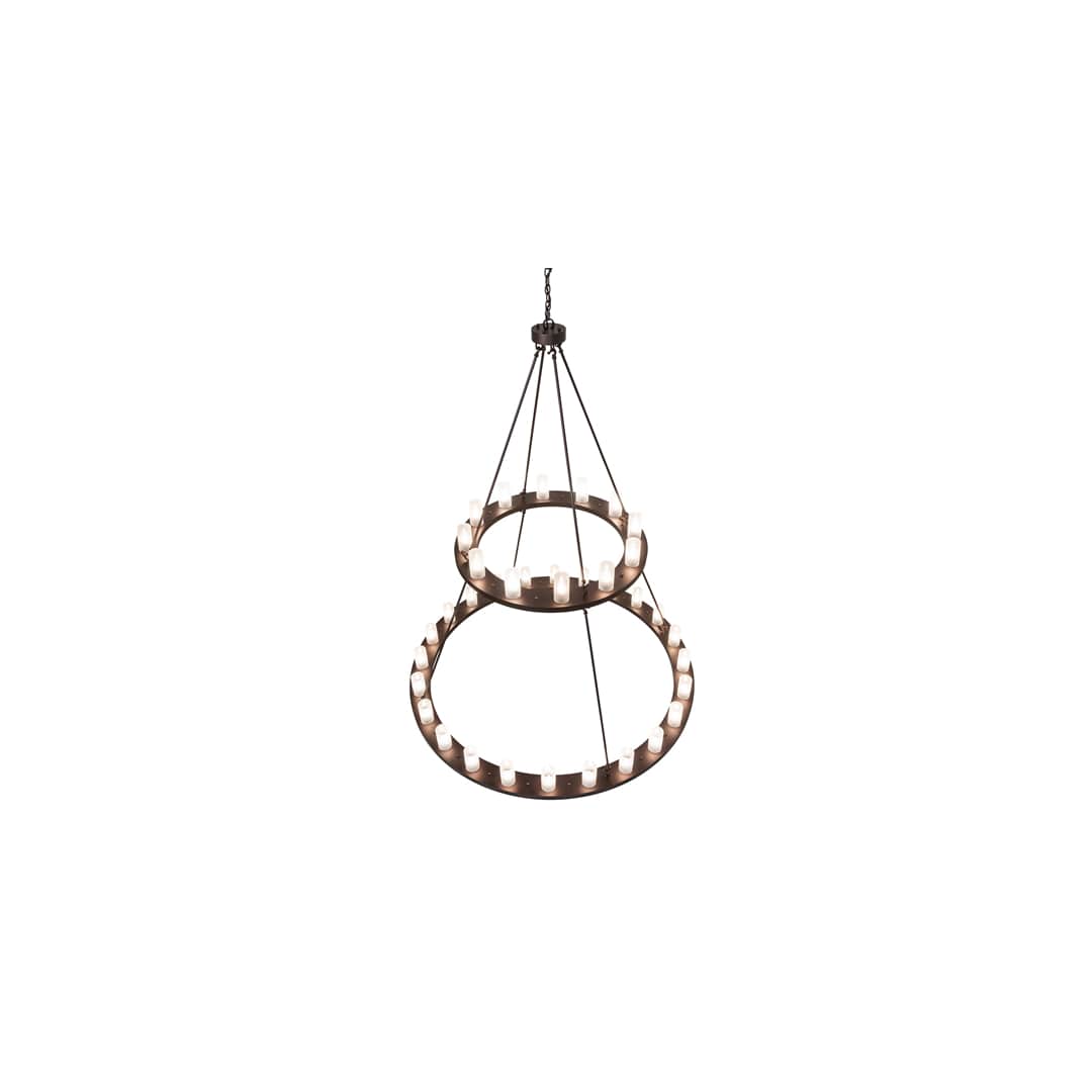 Loxley 36 Light 72" Wide Ring Chandelier