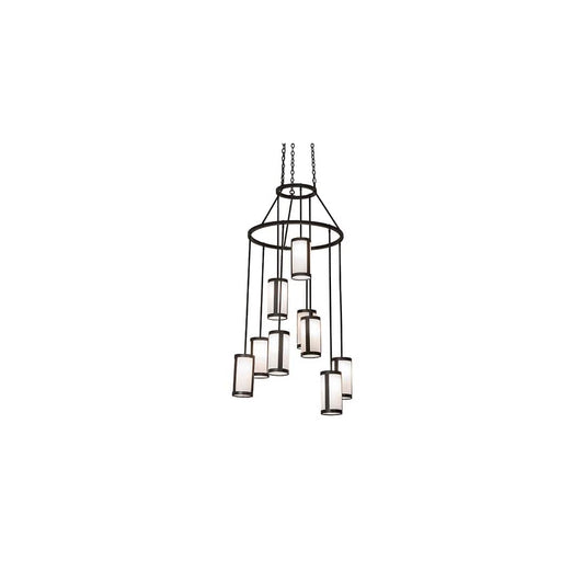 Cartier 9 Light 35" Wide Ring Chandelier