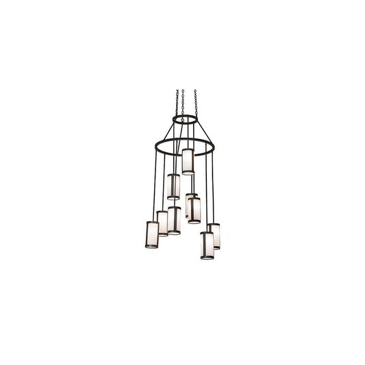 Cartier 9 Light 35" Wide Ring Chandelier