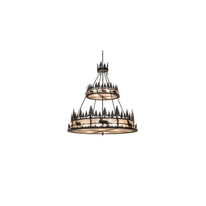 12 Light 72" Wide Pendant