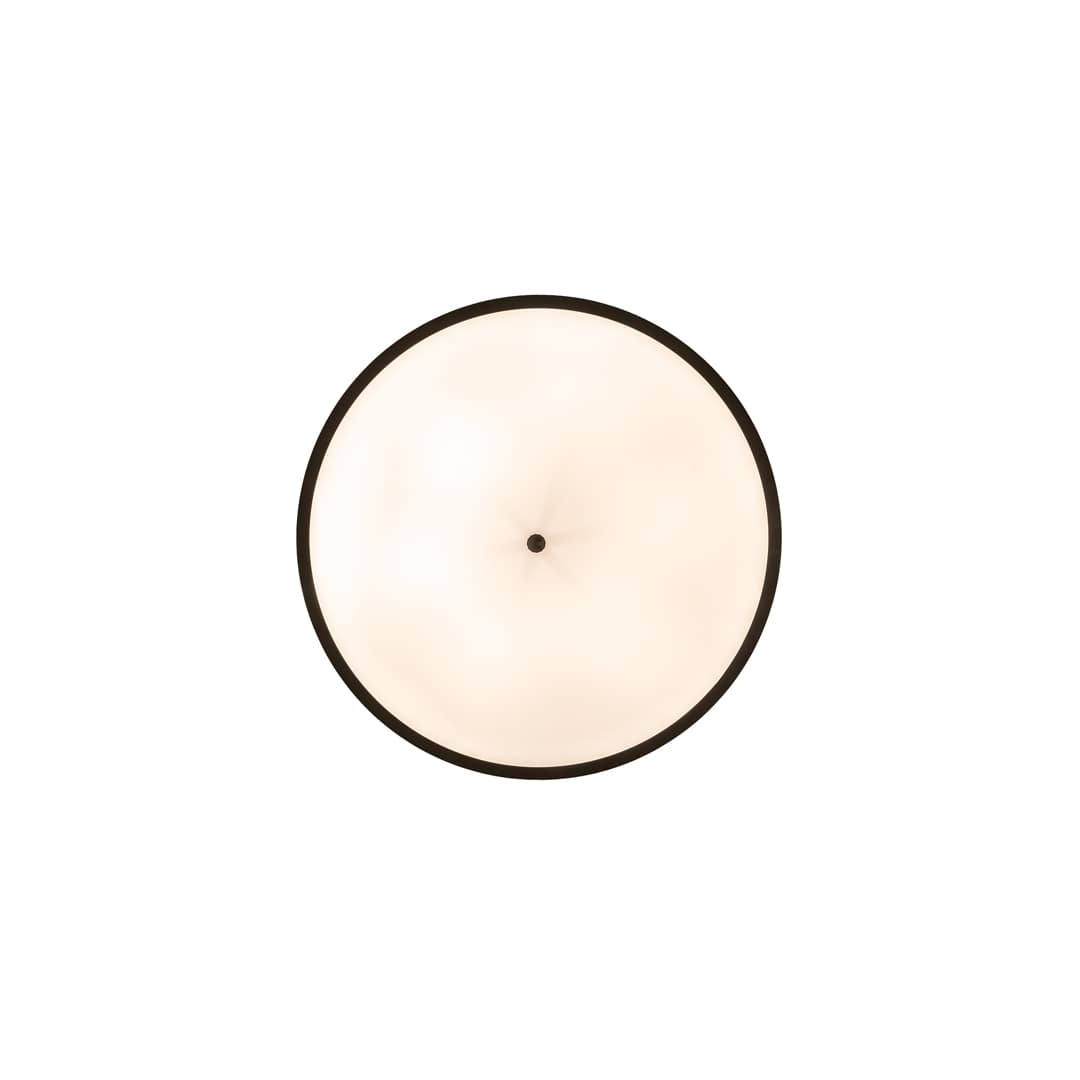 Cilindro Barnabas 6 Light 36" Wide Semi-Flush Drum Ceiling Fixture - Timeless Bronze Finish