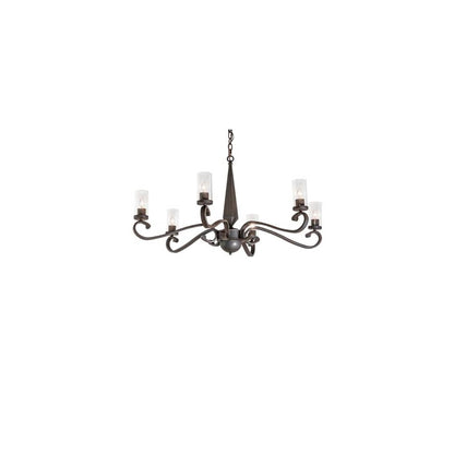 Muirfield 6 Light 42" Wide Chandelier