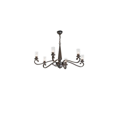 Muirfield 6 Light 42" Wide Chandelier