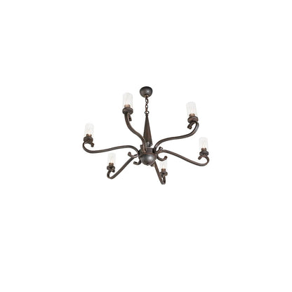 Muirfield 6 Light 42" Wide Chandelier