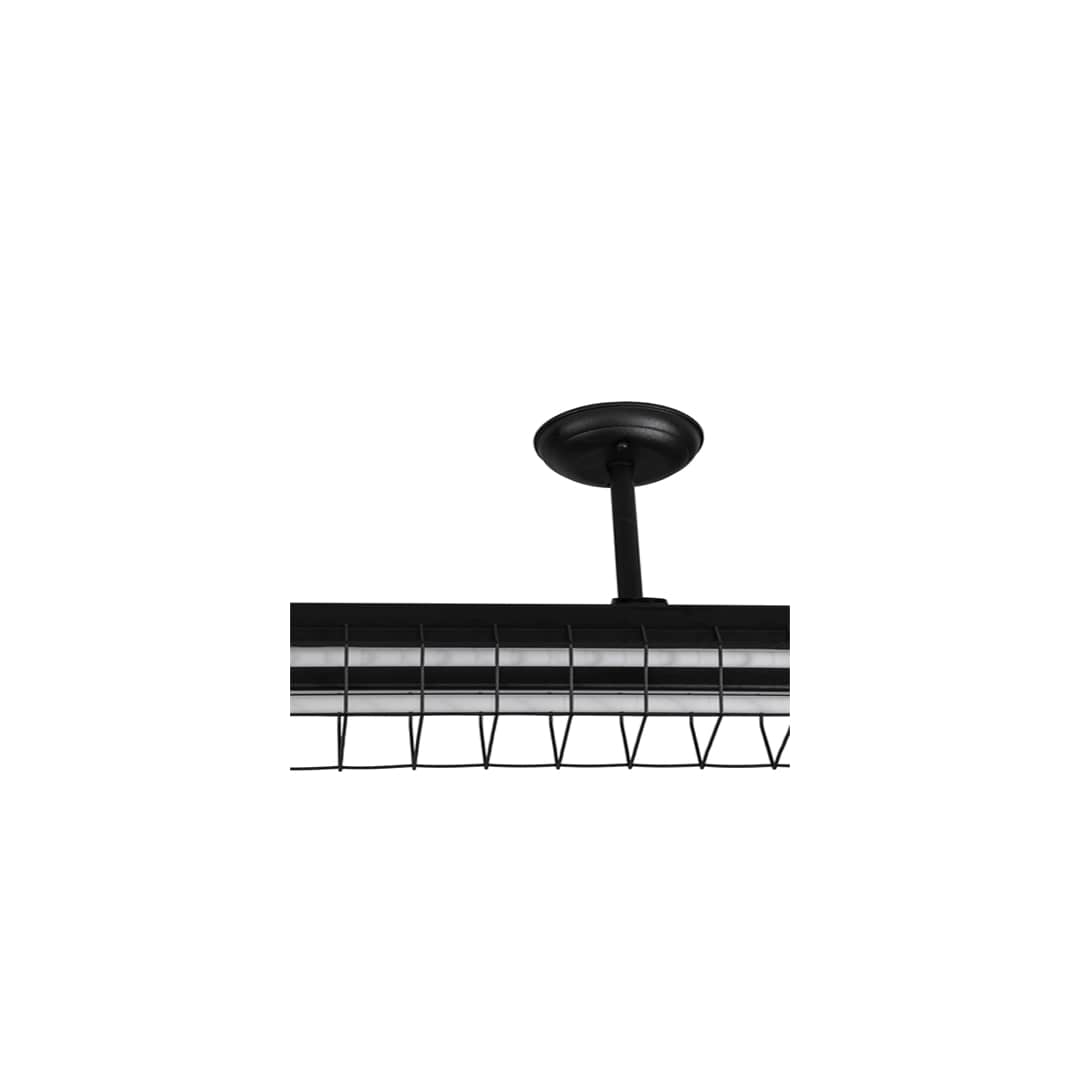 Aufgabe 2 Light 98" Wide Semi-Flush Linear Ceiling Fixture
