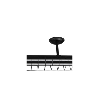 Aufgabe 2 Light 98" Wide Semi-Flush Linear Ceiling Fixture
