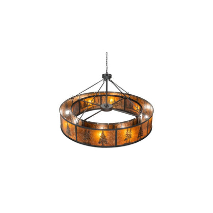 8 Light 62" Wide Pendant