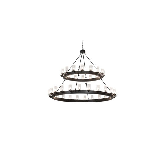Noziroh Ring 40 Light 72" Wide Ring Chandelier