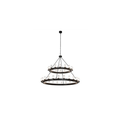 Noziroh Ring 40 Light 72" Wide Ring Chandelier