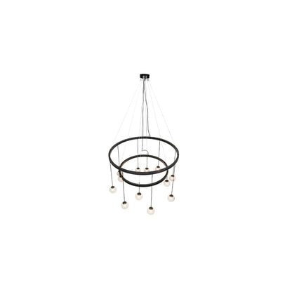 Bola 12 Light 59" Wide Ring Chandelier