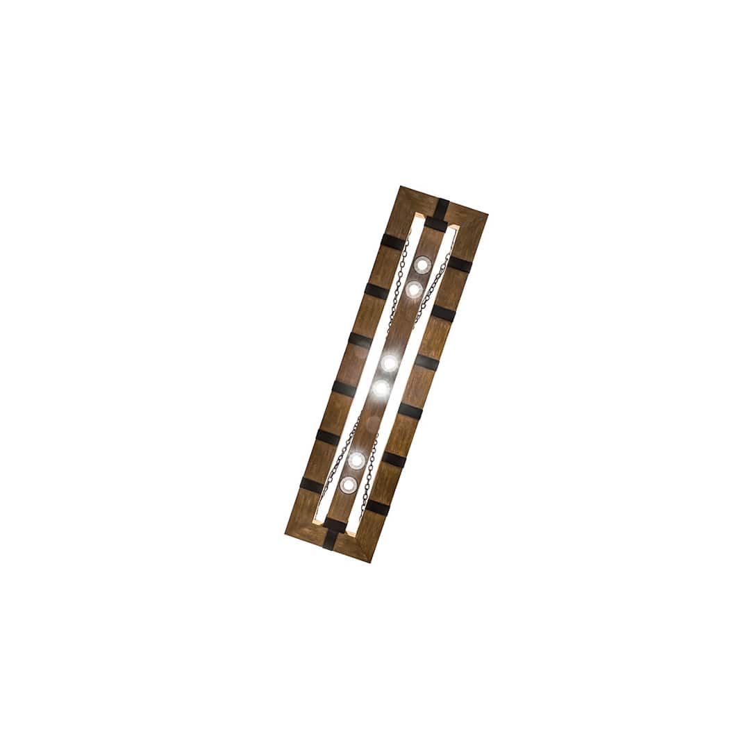 4 Light 72" Wide Linear Pendant