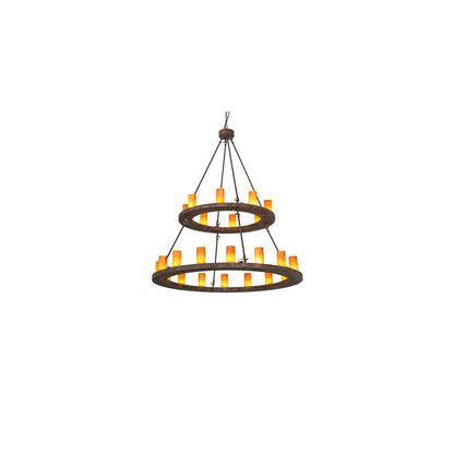Loxley 24 Light 54" Wide Ring Chandelier