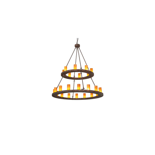 Loxley 24 Light 54" Wide Ring Chandelier