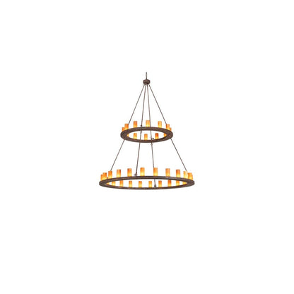 Loxley 36 Light 72" Wide Ring Chandelier