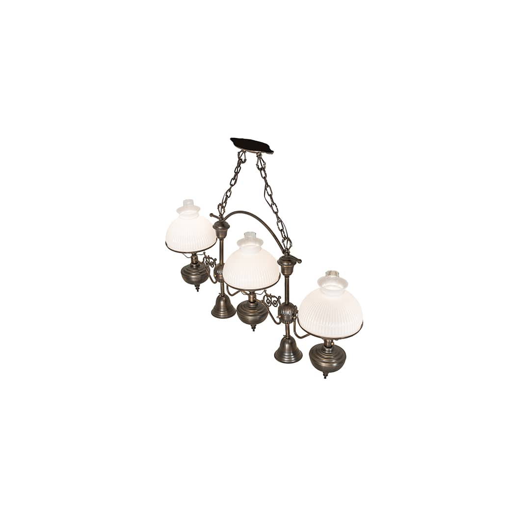 3 Light 48" Wide Linear Pendant