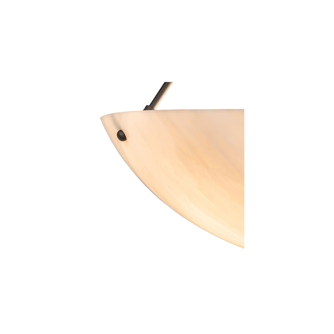 Cypola 5 Light 27" Wide Semi-Flush Bowl Ceiling Fixture