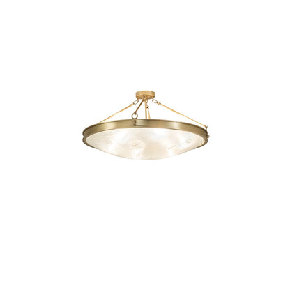 Metro Fusion 6 Light 32" Wide Semi-Flush Bowl Ceiling Fixture