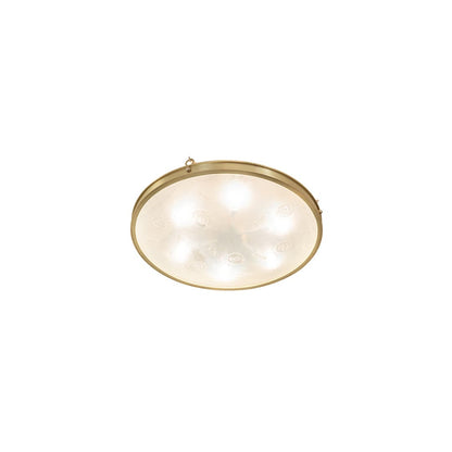 Metro Fusion 6 Light 32" Wide Semi-Flush Bowl Ceiling Fixture