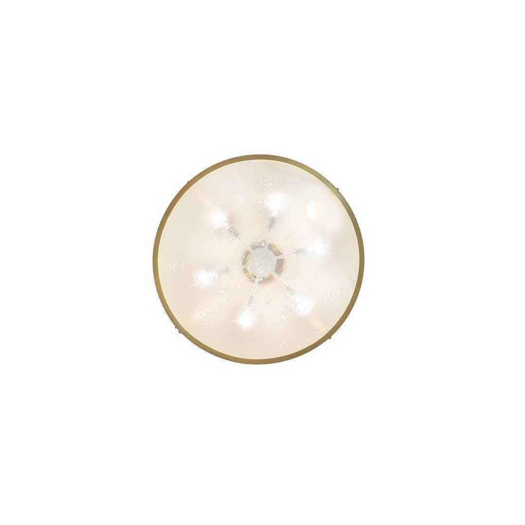 Metro Fusion 6 Light 32" Wide Semi-Flush Bowl Ceiling Fixture