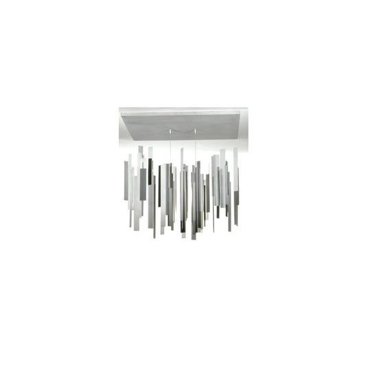 Feng Shui 2 Light 51" Wide Semi-Flush Ceiling Fixture