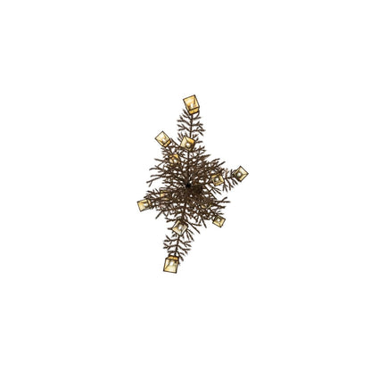 Pine Branch Valley View 12 Light 36" Wide Chandelier